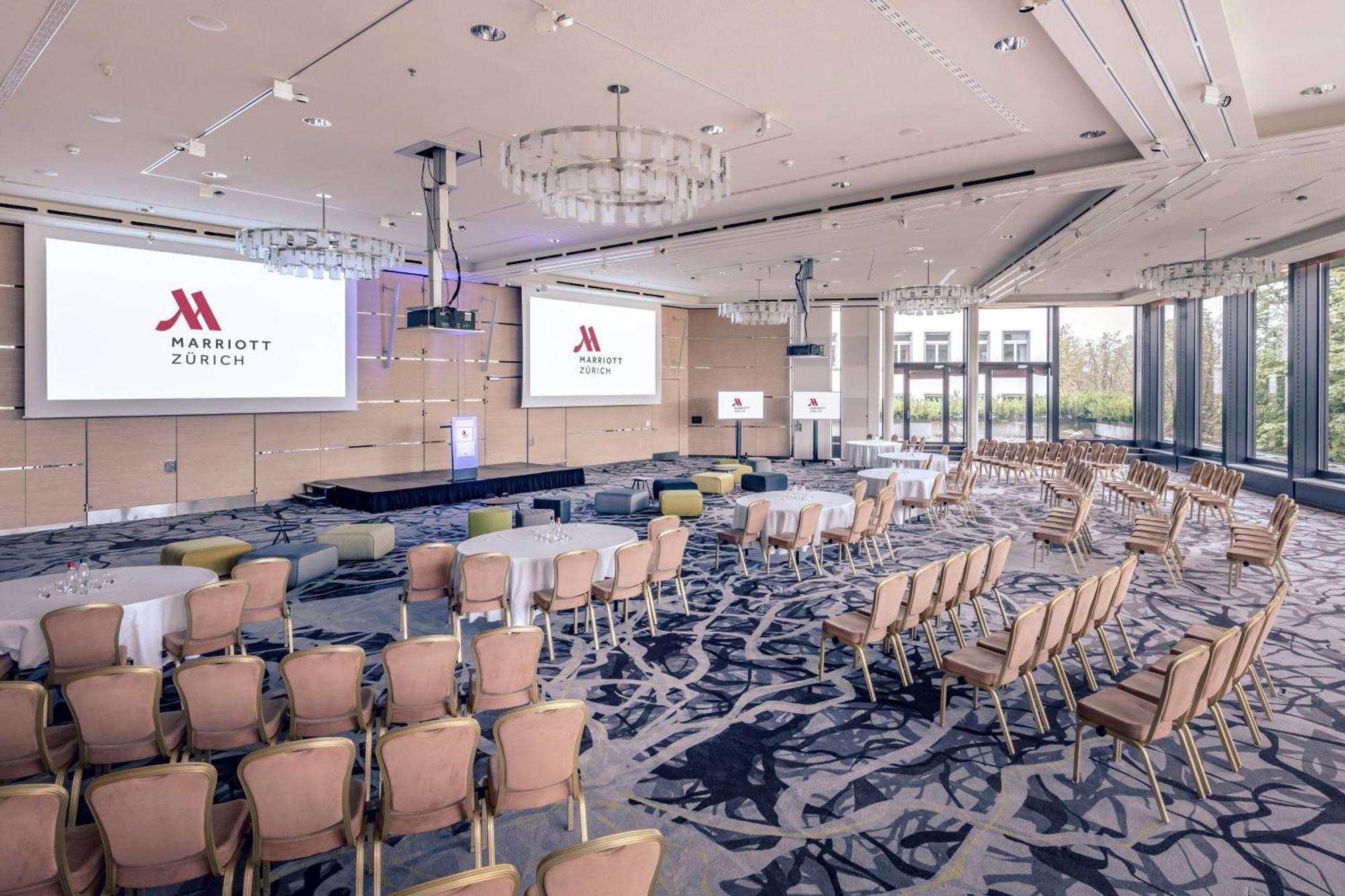 Zurich Marriott Hotel Екстер'єр фото The ballroom